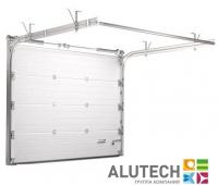 Гаражные автоматические ворота ALUTECH Prestige размер 3000х3000 мм в Саках 