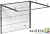 Гаражные автоматические ворота ALUTECH Trend размер 2750х2750 мм в Саках 